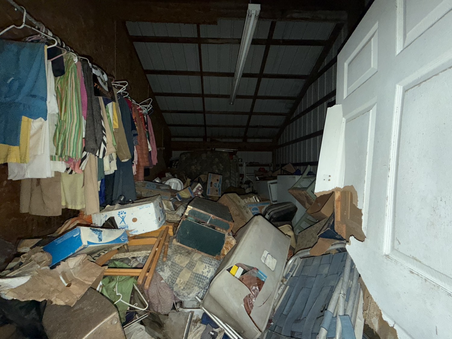 Before - interior clutter